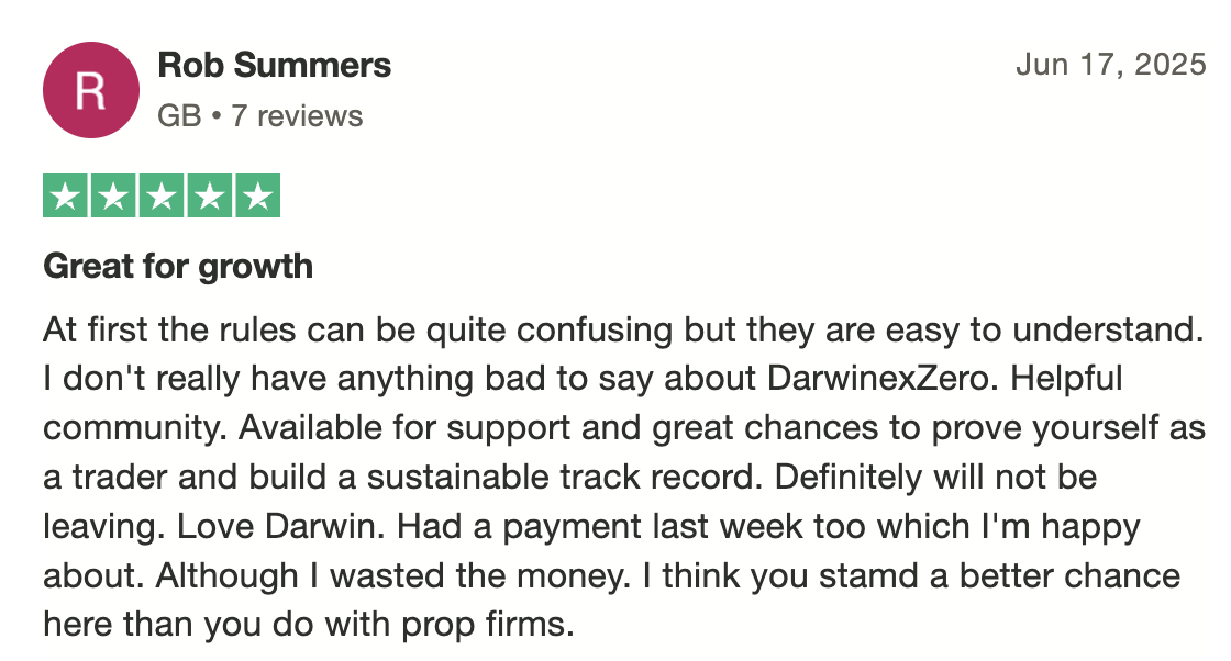 мнение клиента Darwinex