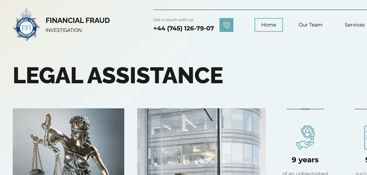 мошенники Financial Fraud Investigation