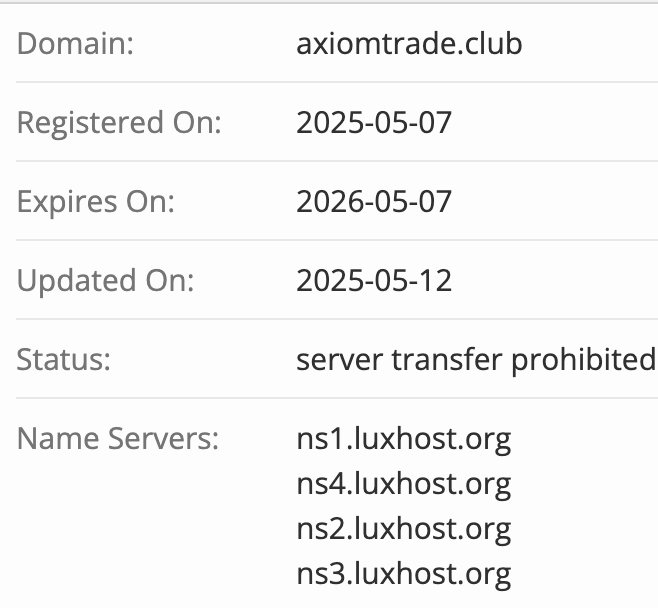 домен AxiomTrade