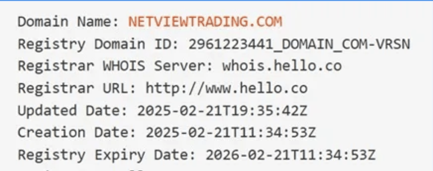 Netview Trading Company скам