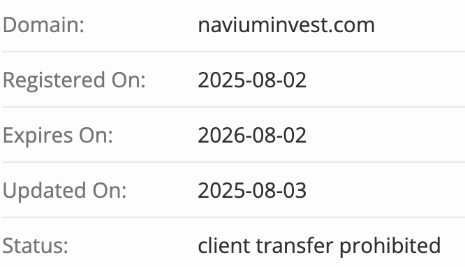 домен Navium Invest