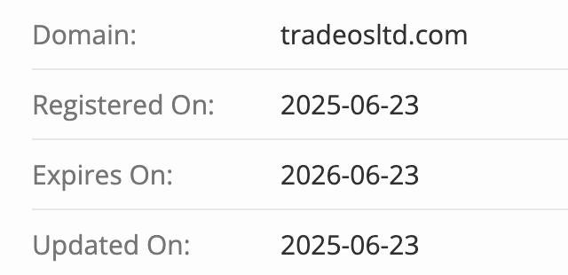 домен TradeOS