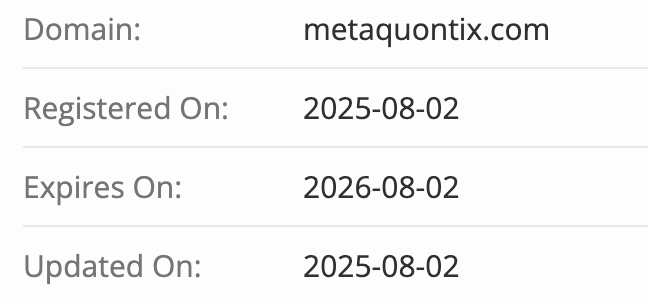 домен MetaQuontix
