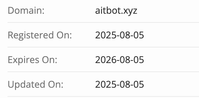 домен Ait Bot