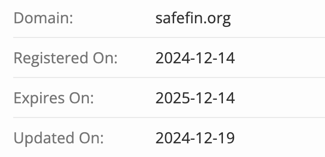 домен SafeFin
