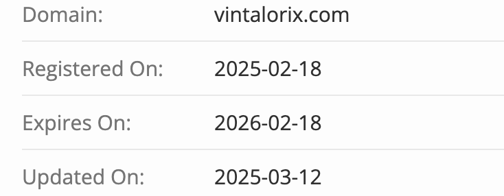 домен Vintalorix