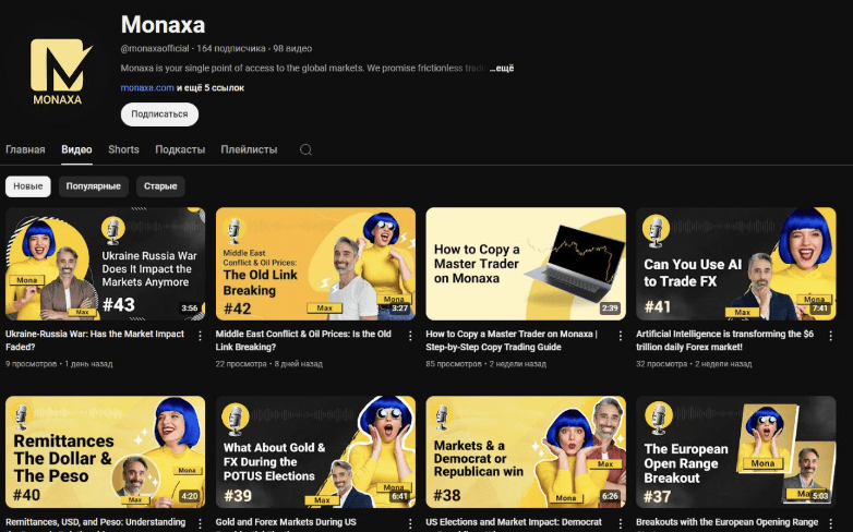 информация о Monaxa