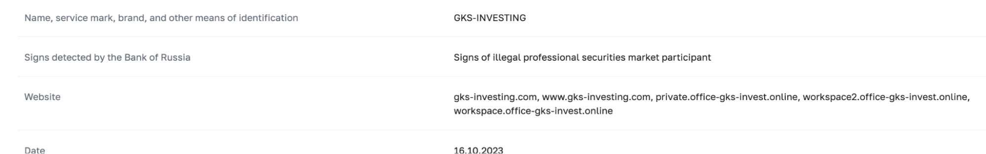 обзор на GKS Investing