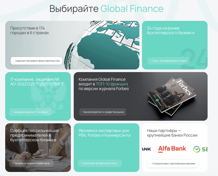 информация о Global Finance