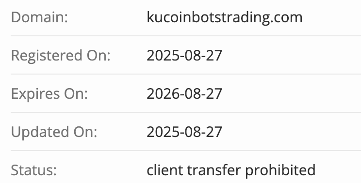 Kucoin TradingBot домен
