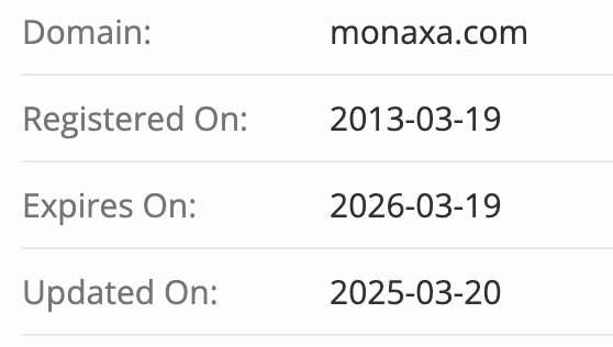 домен Monaxa