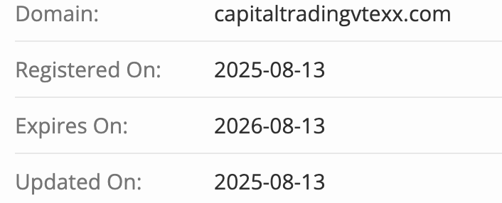 домен CAPITAL TRADING