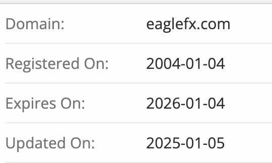EagleFX домен