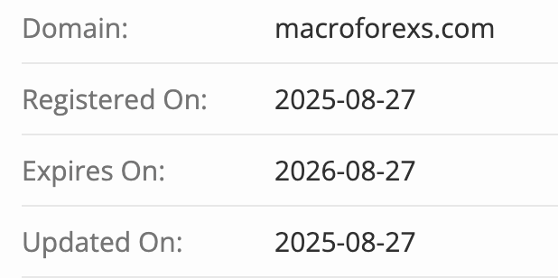 проверка домена MacroTrader / Macro