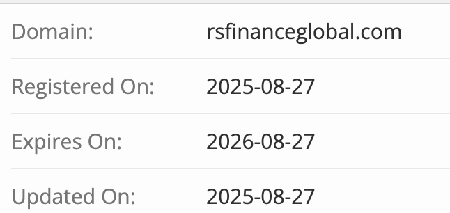 домен RS Finance