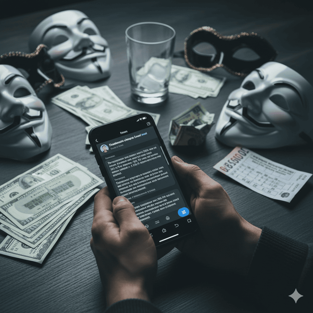 лого Имитация торговли в Телеграм