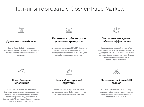 информация о GoshenTrade Markets