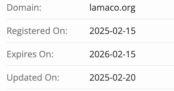 домен Lamaco