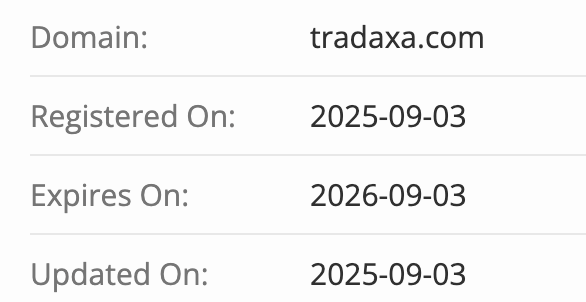 домен Tradaxa
