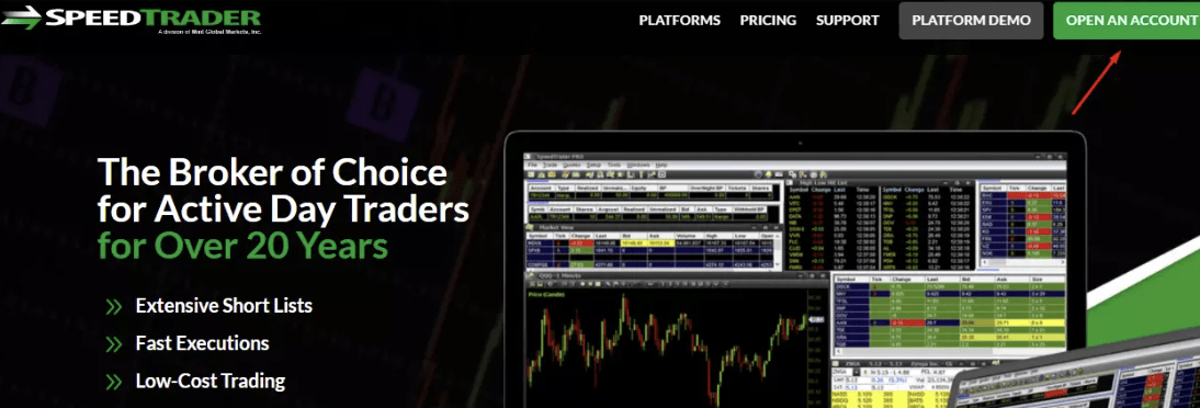 обзор SpeedTrader, Inc.