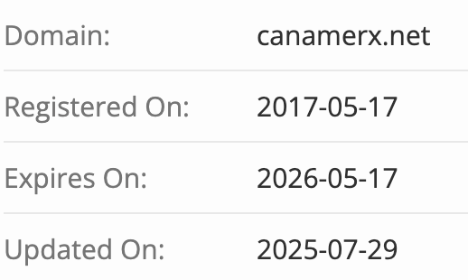 Canamerx домен