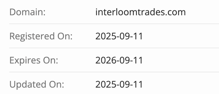 домен Interloom Trades