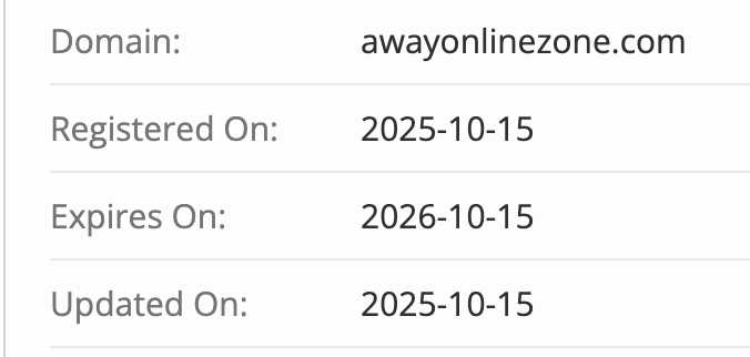 Breakaway Market Ltd. домен