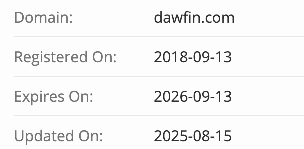 домен DawFin