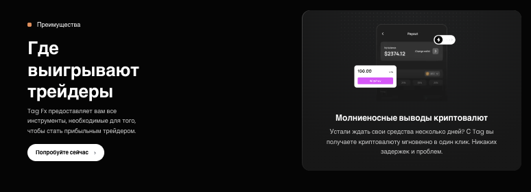 информация о Tag Fx LTD
