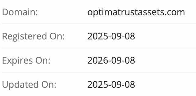 Optima Trust Assets домен