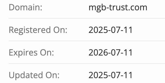 MGB-Trust домен