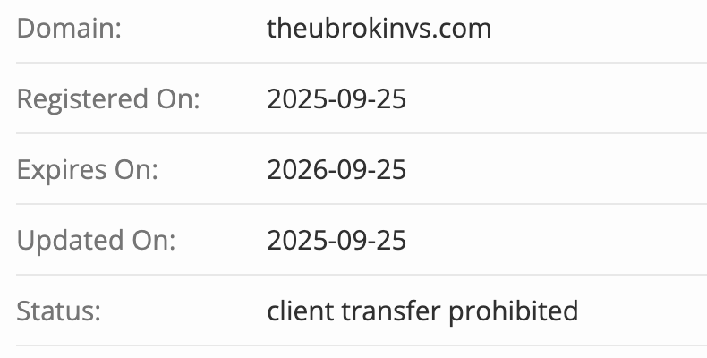 Theubrokinvs домен